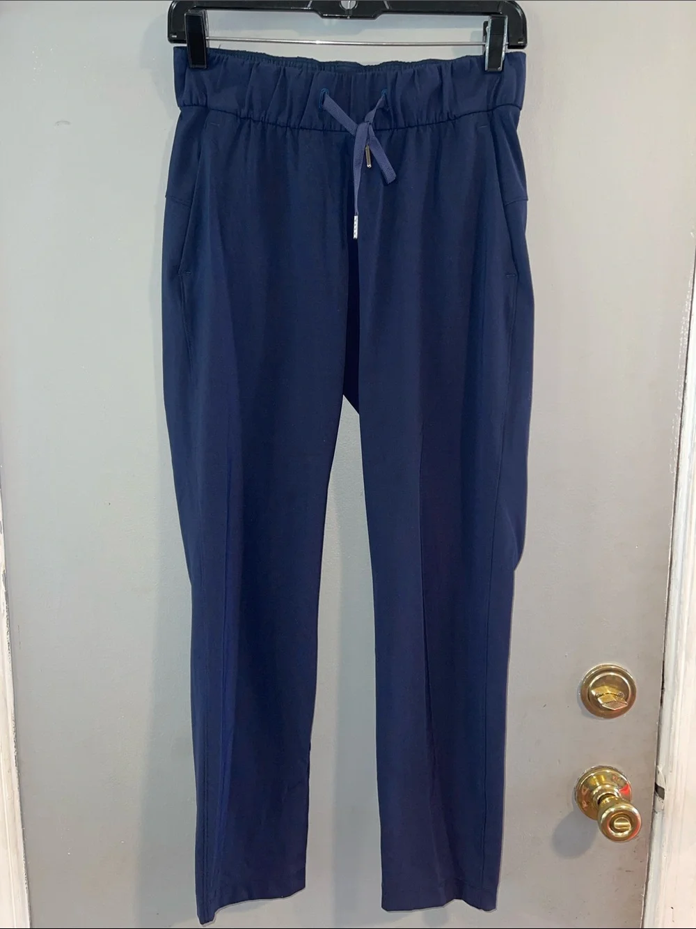 Lululemon Athletica On The Fly Navy Pants Size 4